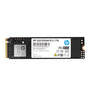 HP EX900 1TB M.2 NVMe SSD: Rechteckiger, schwarzer Speicherchip. NVMe SSD für schnellen Datenzugriff in Computern via M.2-Schnittstelle.