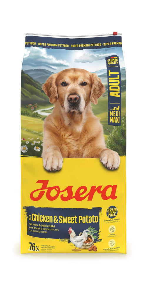 JOSERA Adult Huhn & Süsskartoffel Trockenfutter - 12,5 kg