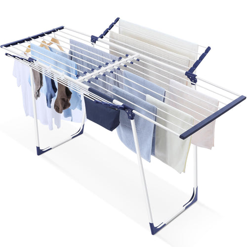 SYKIARIOL Stand-Flügelwäschetrockner – Ausziehbar & Klappbar