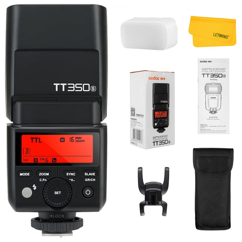 Godox TT350S Aufsteckblitz TTL HSS für Sony Mirrorless Kameras