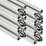 SCHMIDT systemprofile 40x40 Nut 8 Strebenprofil - eloxiert. Eloxiertes 40x40 Profil, stabil für Rahmenkonstruktionen im Maschinenbau.