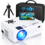 Tragbarer WiFi DVD Beamer S3 Full HD Bluetooth Heimkino Projektor: Kompakter Beamer mit integriertem DVD-Player für Full HD Heimkino via WiFi/Bluetooth.