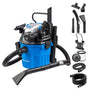 Vacmaster WM1518R Nass-Trockensauger 1500W 18L mit Blasfunktion. Zylindrischer Industriesauger für Flüssigkeiten und Schmutz.
