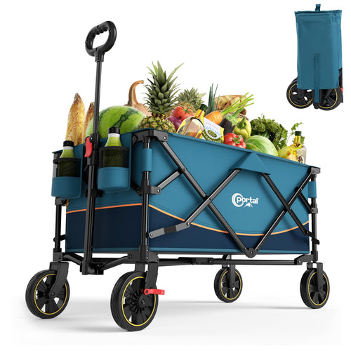 Portal Bollerwagen faltbar XXL Transportwagen outdoor - 120kg