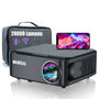 Beamer 4K WiFi Bluetooth - 1080P LED Heimkino