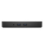 Dell 452-BCCQ USB-C Port-Replikator Dockingstation, schwarz, kompakt, verbindet Peripheriegeräte mit Laptops.
