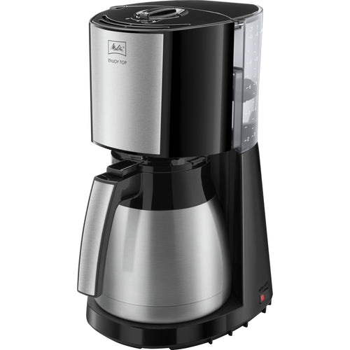 Melitta Enjoy Top Therm Filterkaffeemaschine - Edelstahl/Schwarz