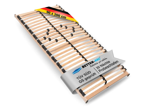 Betten-ABC Max 1 NV Lattenrost 28 Leisten, Selbstmontage – 90x200 cm