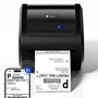 Phomemo D520BT Bluetooth Etikettendrucker 4x6 – Schwarz. Kompakter Thermo-Etikettendrucker für 4x6-Zoll-Versandetiketten via Bluetooth.