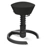 aeris Swopper Ergonomischer Bürohocker höhenverstellbar - Feder Standard. Runder Hocker mit Feder, zur dynamischen Haltungsförderung im Büro.