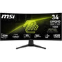 MSI MAG 346CQ Gaming Monitor - 34" UWQHD Curved 180Hz