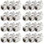 deleyCON CAT 7 Keystone Jack – 24er Set RJ45 STP LSA