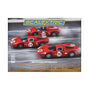 Motorsport Legenden Daytona 24 (1967) Kunstdruck Set - 3 Stück. Drei rechteckige Farbdrucke historischer Rennwagen zur Wanddekoration.