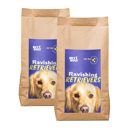 HEY HOLY Premium Trockenfutter für Retriever - Lamm getreidefrei 14kg
