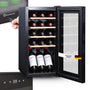 Sommertal WK 50 Weinkühlschrank - 15 Flaschen, Glastür. Rechteckiger Weinkühlschrank mit Glastür kühlt 15 Weinflaschen.
