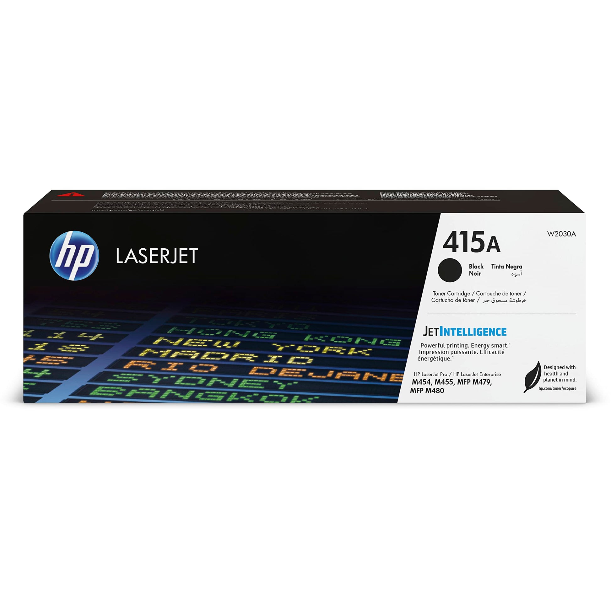 HP 415A (W2030A) Original Toner Schwarz für LaserJet Pro M454: Schwarze Tonerpatrone für monochrome Laserdrucke.