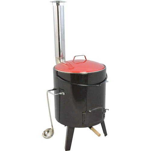 ACTIVA Gulaschkanone | Emaillierter Gulaschkessel - 14L