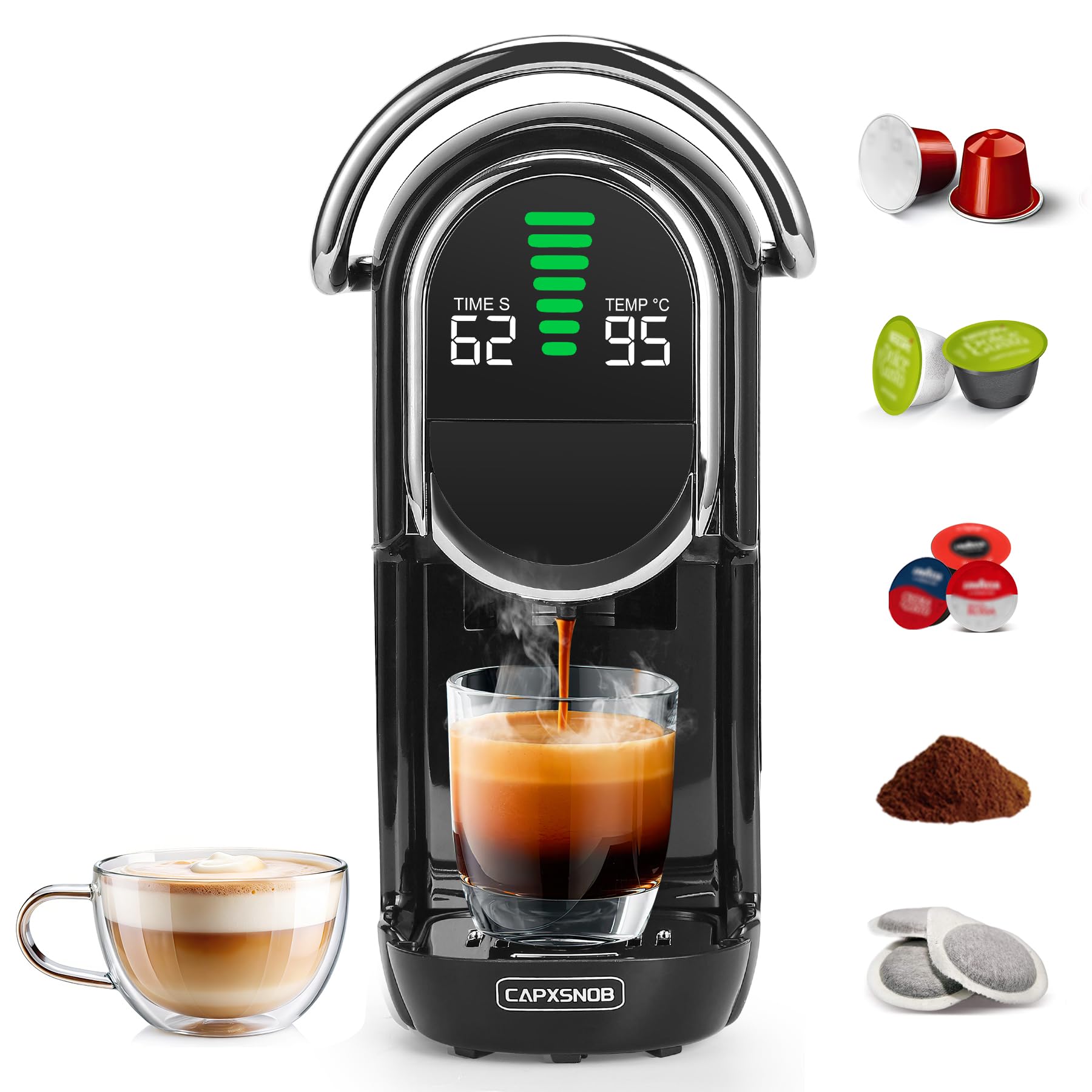 CAPXSNOB Magician1 Mini 5-in-1 Kapselmaschine –