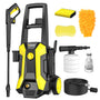 Gisam Hochdruckreiniger 2200W – 180bar 8m Schlauchtrommel Gelb