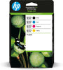 HP 937 CMYK Original Tintenpatronen 4er-Pack - 6C400NE. Rechteckige CMYK-Patronen für Farbdruck in HP-Druckern.