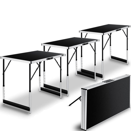 KESSER Multifunktionstisch Profi 3-teilig – Klapptisch höhenverstellbar