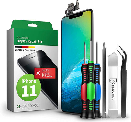 GIGA Fixxoo iPhone 11 Display Reparatur Set – inkl. Werkzeug-Kit