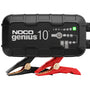 NOCO GENIUS10 Intelligentes Batterieladegerät 10A 6V/12V. Schwarzes Gerät. Lädt und pflegt 6V/12V Batterien.