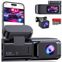 Premium Dashcam Vorne+Hinten Autokamera - 2.5K/1080p WiFi 32GB