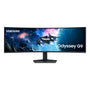 Samsung Odyssey G95C Curved Gaming Monitor 49 Zoll Ultrawide, schwarzer Monitor für immersives Gaming.
