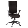 hjh OFFICE PRO-TEC 300 Profi Bürodrehstuhl Stoff Schwarz. Ergonomisch geformter Stuhl für den professionellen Einsatz im Büro.
