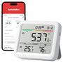 SwitchBot CO2 Messgerät – Luftqualität, Thermo-Hygrometer; weiß, rechteckig. Überwacht das Raumklima und die Luftqualität.