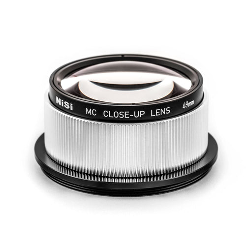 NiSi Close Up Objektiv Filter Set Makro Nahlinse - 49mm: Kreisförmige, schwarzgerahmte Filter für Makro-Nahaufnahmen und Vergrößerung.