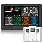 Qxmcov Wetterstation Funk – 3 Sensoren, Digital Thermo-Hygrometer