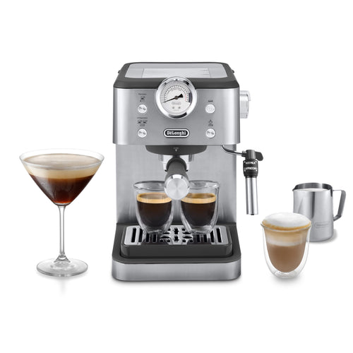 De'Longhi Classic EM450.M Siebträgermaschine - Edelstahl