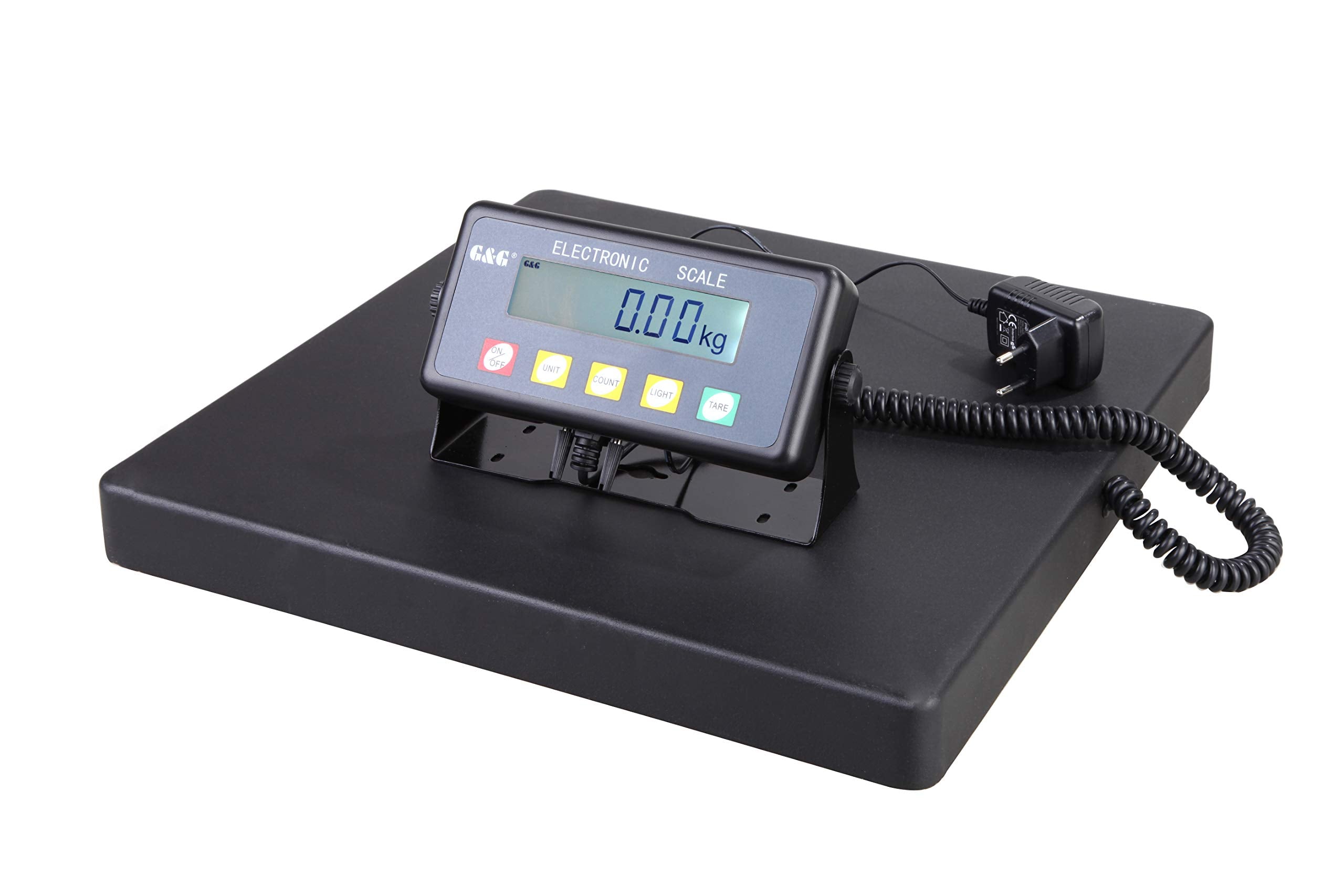 WagPRO-S40A Preisberechnungs-Plattformwaage – 40 Kg, +/-2 G, Doppelseitiges LCD, Tara, Kg/lb – Für Laden Und Labor