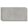 IZODEKOR SPC Wandpaneel Stein Grau - 60x120cm. Graues Paneel mit Steinmuster zur wasserfesten dekorativen Wandverkleidung.