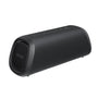 LG XBOOM Go XG5QBK Kabelloser Lautsprecher - Schwarz. Kompakter, schwarzer Bluetooth-Lautsprecher zur kabellosen Audiowiedergabe unterwegs.