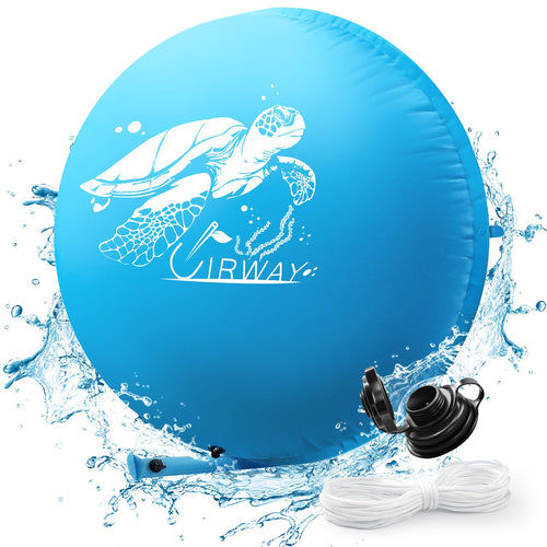 UIRWAY Poolkissen Winter XXL Rund 4m – Für Poolüberwinterung