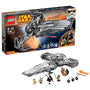 LEGO Star Wars Sith Infiltrator Konstruktionsset - 75096. Primär schwarzes, brick-built Modell des Sith Infiltrators. Dient der Montage des Raumschiffs.