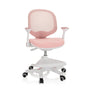 hjh OFFICE 736412 Kinder Schreibtischstuhl Kid Ergo Rosa/Weiss, ergonomischer Drehstuhl. Unterstützt Sitzhaltung am Schreibtisch.