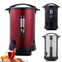 Arebos Glühweinkocher Heissgetränkespender - 6.8 L Rot