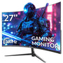 CRUA 27 Zoll Curved Gaming Monitor 165/180Hz Full HD. Gebogener Bildschirm für Gaming mit hoher Bildwiederholrate.