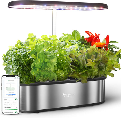 LETPOT LPH-SE WiFi Hydroponik System - 12 Hülsen Indoor Garten