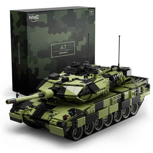 Nifeliz Leopard 2A7 Militär Panzer Bausteine Set - 2069 Teile