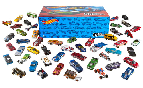 Hot Wheels Autos Set 50er Pack Spielzeugautos – Diverse Modelle V6697