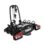 Thule VeloCompact Fahrradträger für 3 Fahrräder AHK Schwarz/Alu. Plattformträger für sicheren AHK-Transport von 3 Rädern.