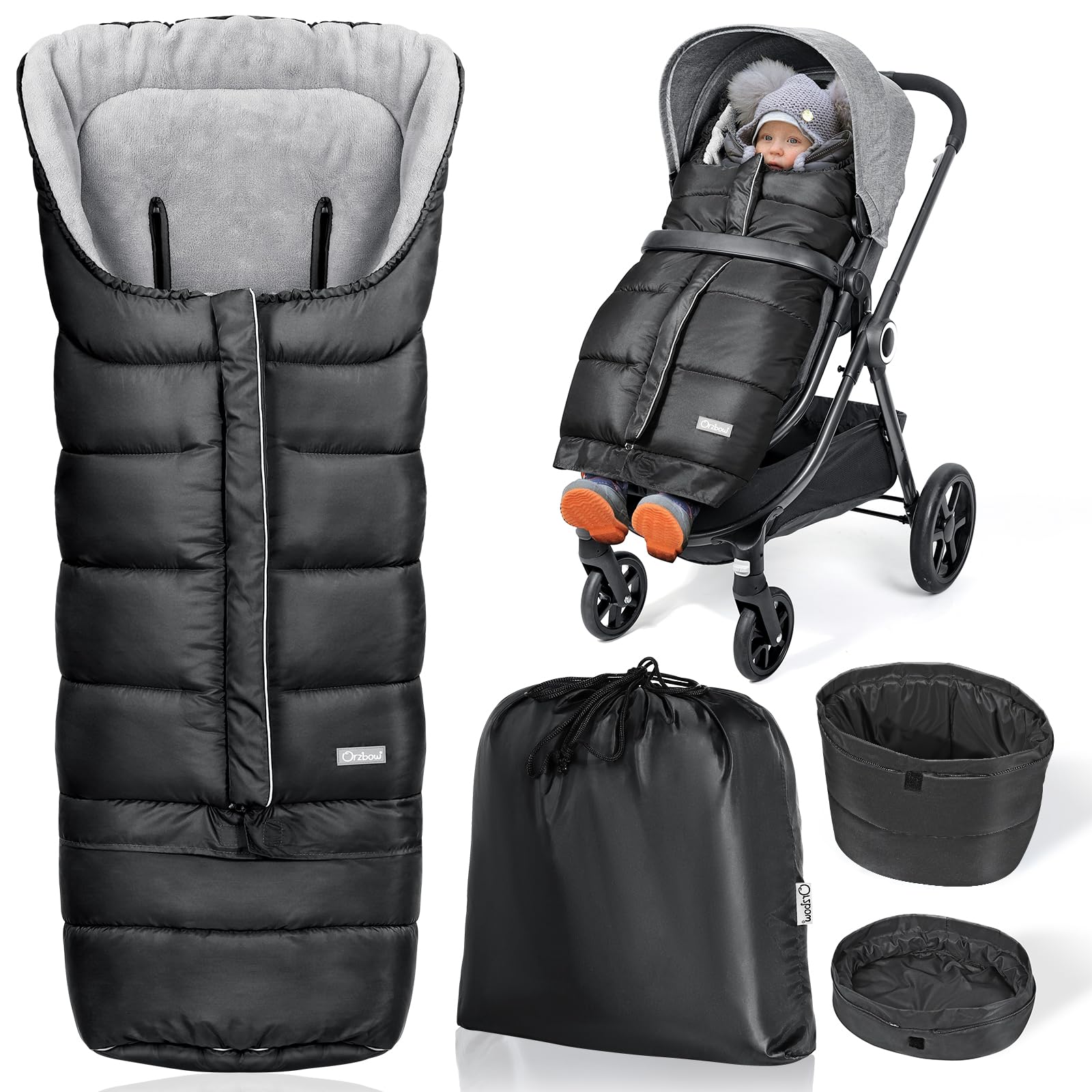Fusssack Kinderwagen Winter Neugeborene