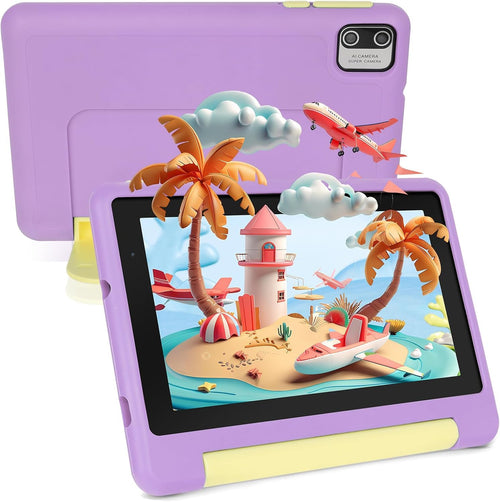 Ainmel Kinder Tablet 7 Zoll Android 13 - 8GB/64GB Rose. Rosa Android-Tablet zum digitalen Lernen und zur Unterhaltung von Kindern.