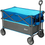 PORTAL Bollerwagen Faltbar Transportwagen – XXL 225L 120KG. Robuster, rechteckiger Faltwagen mit 225L Volumen, transportiert Lasten bis 120kg.