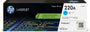 HP 220A Original Laserjet Tonerkartusche - Cyan. Cyanfarbener Toner für Laserjet-Drucker, liefert Cyan-Druckfarbe für Farbdrucke.